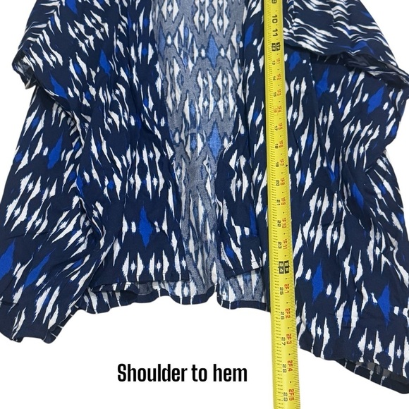 NEW H&M Blue and White Abstract Print Beach Swim Coverup Girl’s Size 12-13y - Picture 10 of 10